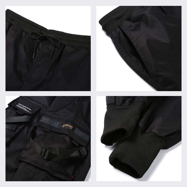 Volledige weergave van de comfortabele 'Dante' heren cargobroek, perfect voor casual en urban outfits.