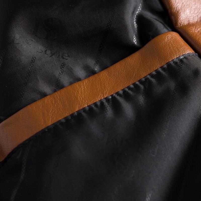 Goed passende zwarte lederen herenblazer Leonardo. Een elegante slim-fit optie voor moderne mannen.