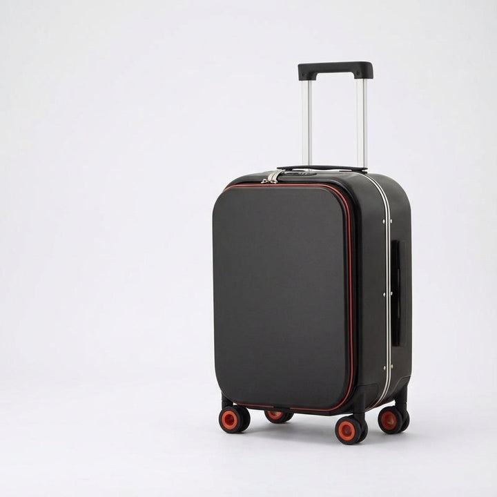 Lichtgewicht Navisphere koffer met stille 360 graden wielen voor comfortabel transport.