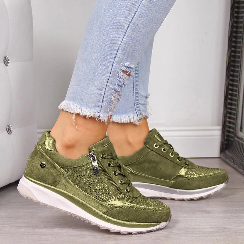 Trendy casual dames sneakers Vita, perfect voor dagelijks gebruik en stijlvolle wandelingen met optimaal comfort.