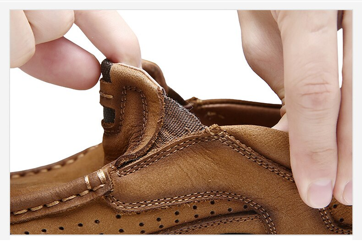 Comfortabele en orthopedische herenschoenen voor wandelen, bieden uitstekende voetondersteuning.