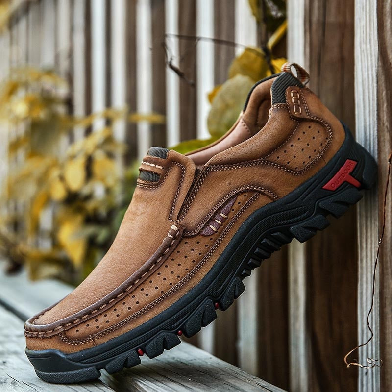 Heren wandelschoenen Erik, orthopedisch ontworpen voor maximaal comfort en ondersteuning op elk terrein.
