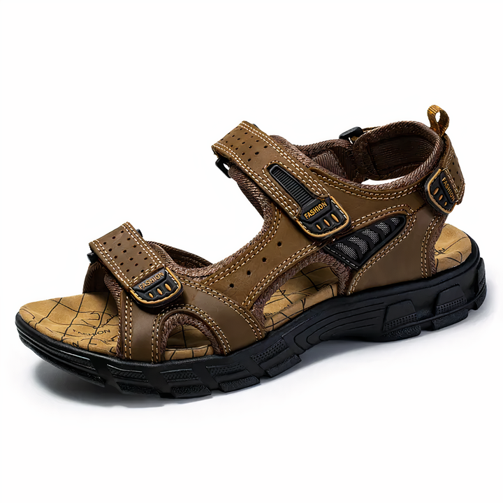 Stevige Jules herensandalen met verstelbare banden voor optimale voetondersteuning, perfect als casual comfortsandalen.