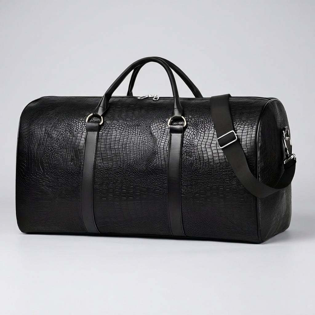 Spaceline reistas met verstelbare schouderband, functioneel als handbagage of weekendtas voor korte trips.