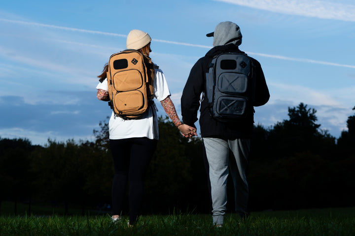 Compacte maar ruime reisrugzak met diefstalbeveiliging, geschikt als handbagage.