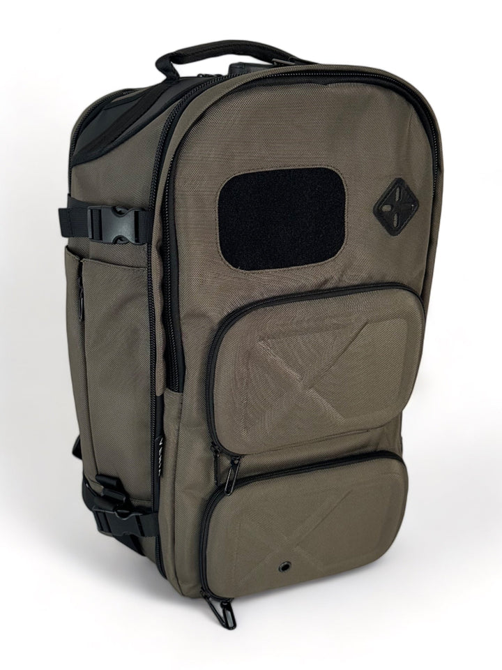Reisrugzak heren, uitbreidbaar voor extra bagage, met slimme diefstalbeveiliging.