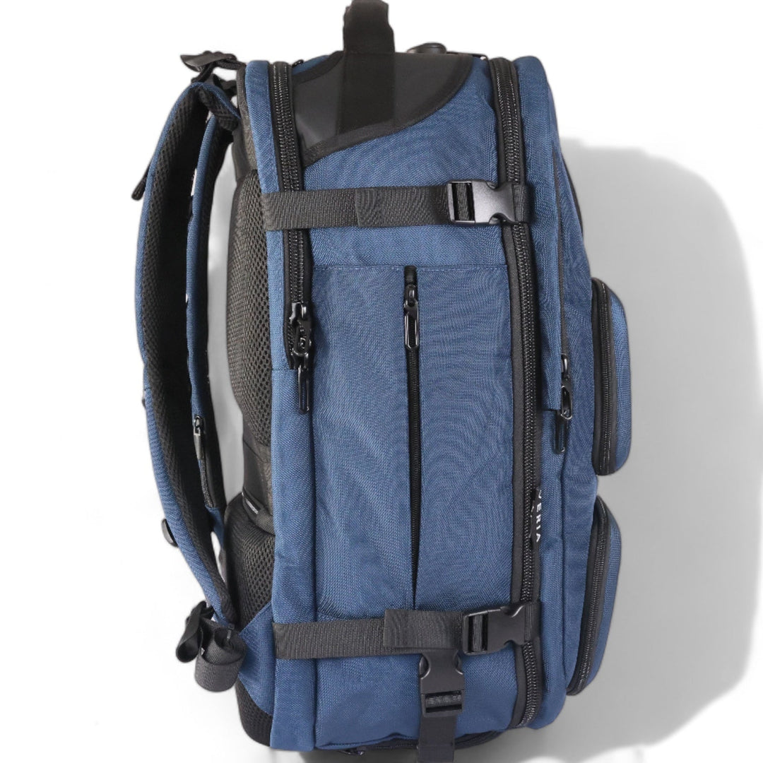 Handige reisrugzak, uitbreidbaar voor meer capaciteit, perfect als handbagage.