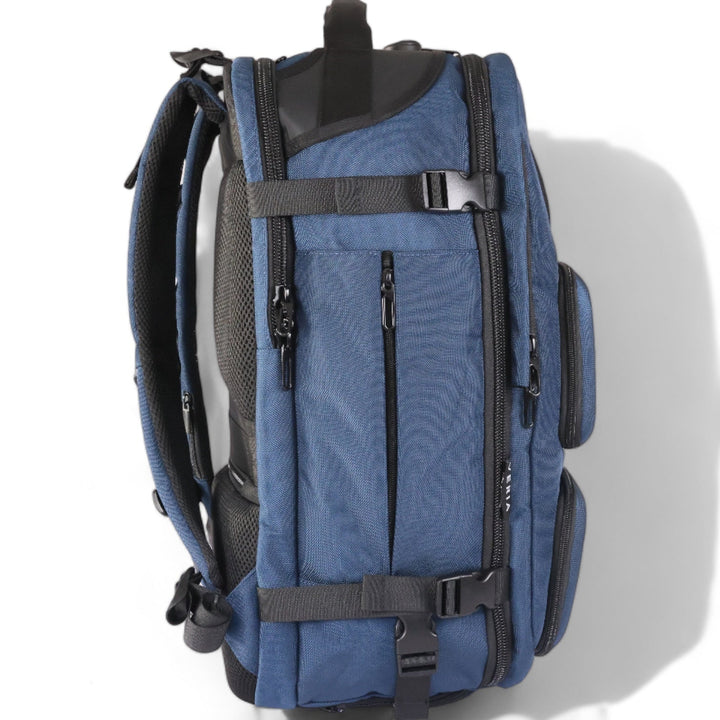 Handige reisrugzak, uitbreidbaar voor meer capaciteit, perfect als handbagage.