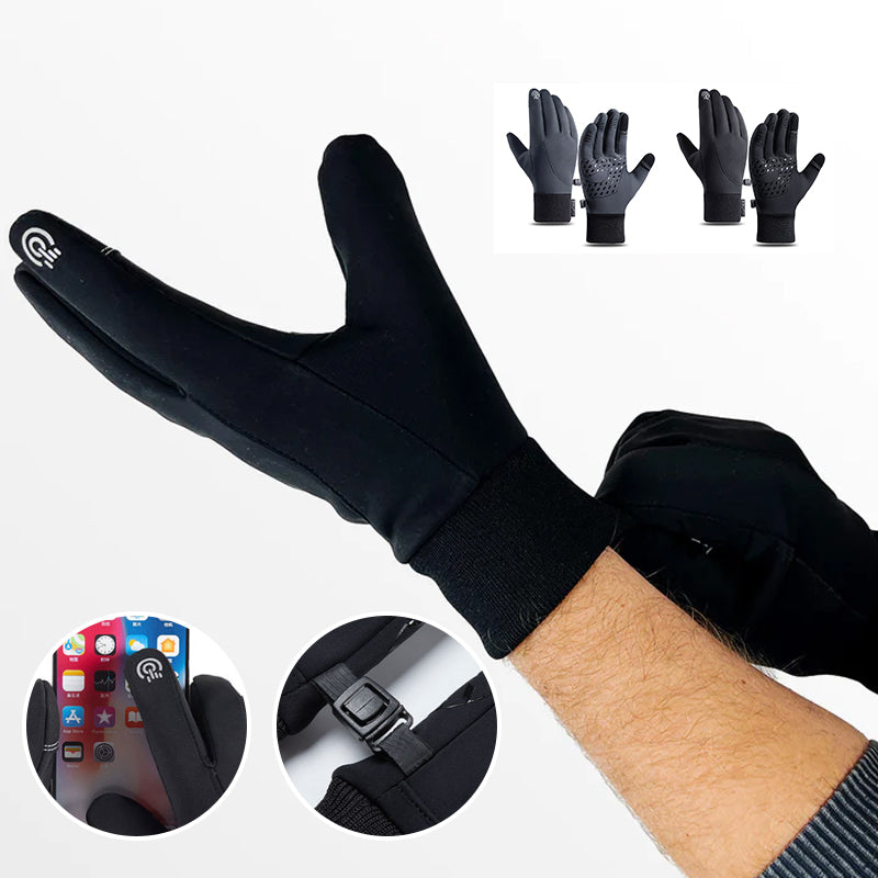 Krachtige elektrisch verwarmde winterhandschoenen, water- en winddicht, bieden langdurige warmte voor buitensport.