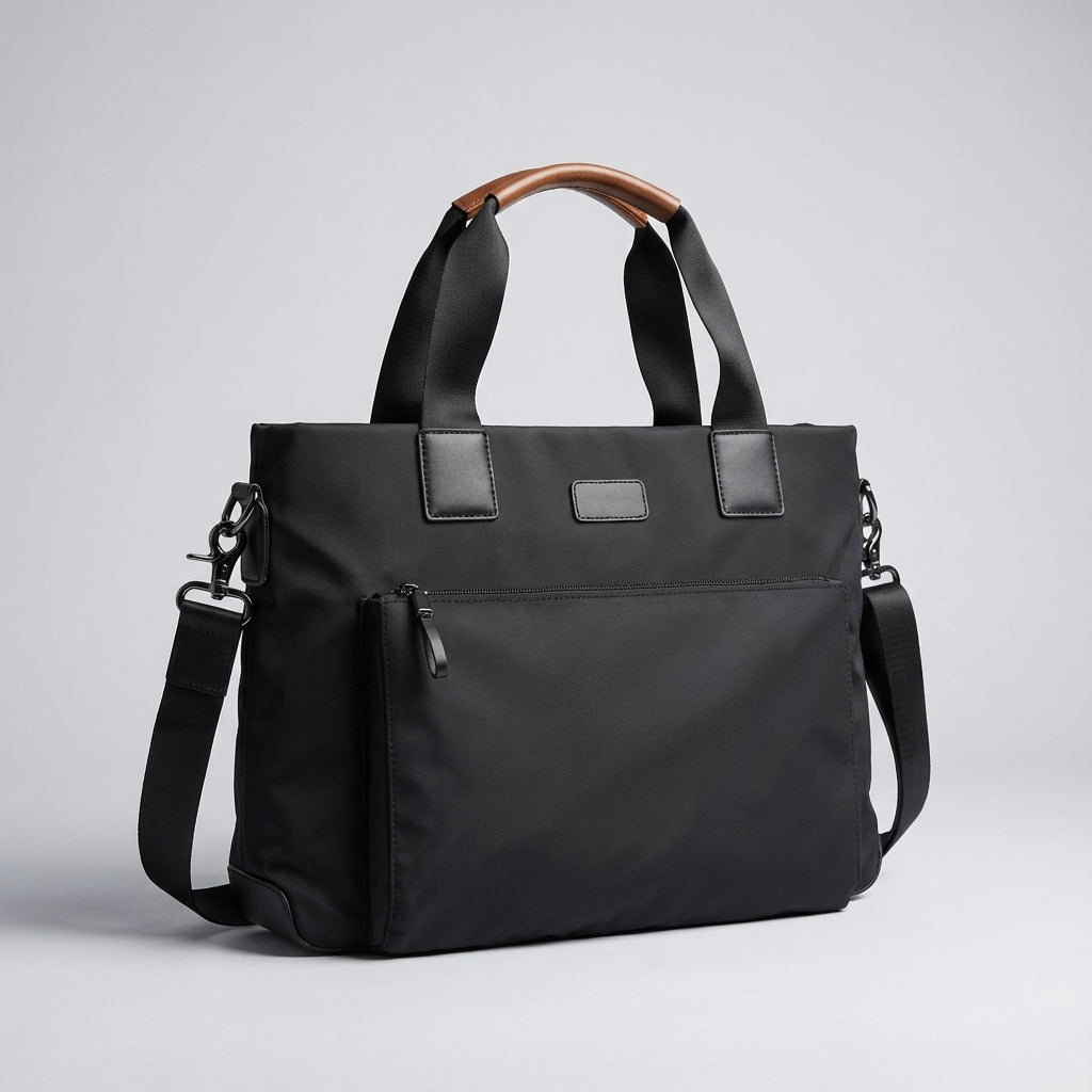 Unisex ShieldBag Oxford laptoptas voor werk en pendelen, biedt optimale bescherming en ruimte voor documenten.