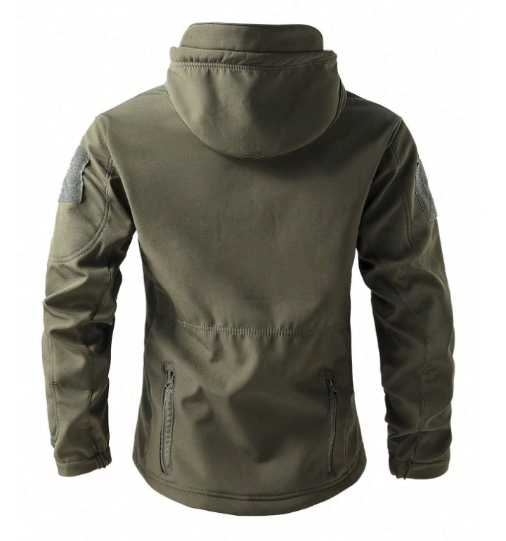Warme fleecevoering binnenkant van de heren winterkleding outdoor set.